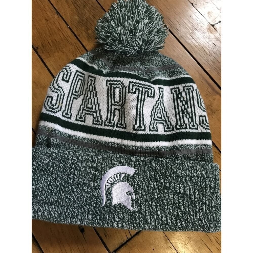 Michigan State Spartans Winter Beanie Hat NWT